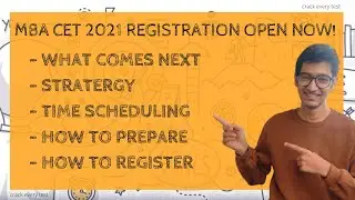 CET Registration started... NOW WHAT? | How to register | Study Plan for CET | CET made easy |
