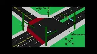 Mainland Blvd At Arthur Ave Intersection Traffic Signal