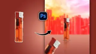 Lighter | Product manipulation | Photoshop | Tutorial