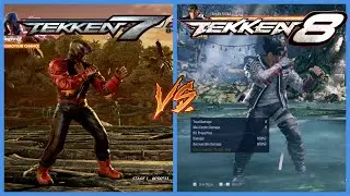 Tekken 7 vs Tekken 8 - Graphics & Details Comparison