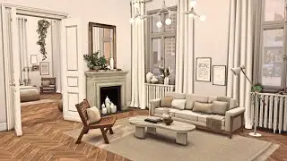 Dreamy Apartment (Berlin Altbau) | Sims 4 Speed Build (Stop Motion)