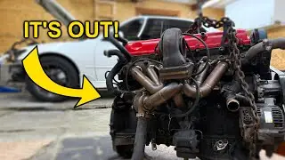 IS300 ENGINE GETS PULLED