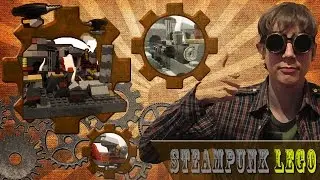 мини город лего стимпанк// lego city steampunk