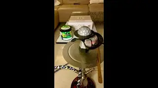 Gemini Hookah Kopfbau in Silber mit Revoshi Tabak