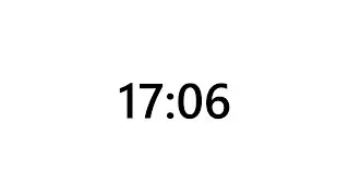 Timer for 17 minutes and 6 seconds