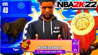 I HIT LEGEND UNLOCKING *NEW* LEGEND REWARDS TIGER & PARROT ON NBA 2K22 NEXT GEN! LEVEL 40 SEASON 4