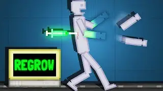 I Injected Humans with Regrow Powers and Ripped Their Limbs off... (People Playground Mods)