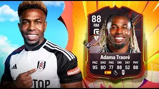 FC 25 Adama Traore 88 Review Vale La Pena ? Carta GRATIS En Objetivos Despues Del Patch Es Buena?