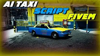 Free AI Taxi Script | zc-aitaxi | QBCore Framework | FiveM Tutorial #40