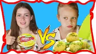 Обычная Еда Против Еды БЫСТРОГО ПРИГОТОВЛЕНИЯ Новый Челлендж 2017 /// Masha PrankShow
