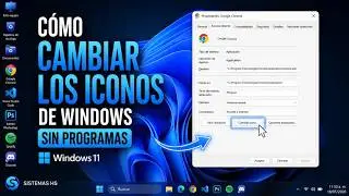 Cómo Cambiar Iconos en Windows Sin Programas 🚀 Personaliza tu Escritorio + 2 Packs de Iconos GRATIS✅