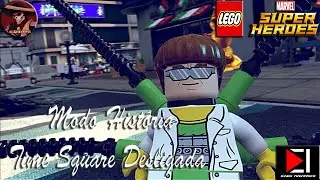 Jogando e platinando Lego Marvel - Time Square Desligada  PS4