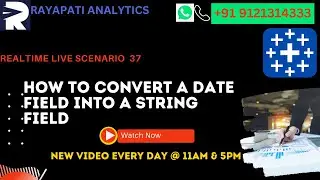 How to convert a DATE into STRING and maintain date order | Learn Tableau | Live doubt session