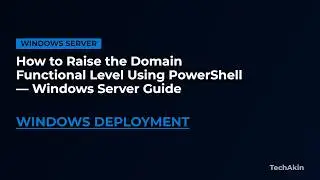 Raise Domain Functional Level With PowerShell