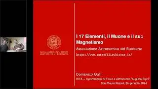 I 17 elementi: il muone e il suo magnetismo
