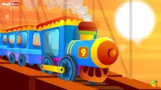 Down By The Station - English Nursery Rhymes - Cartoon/Animated Rhymes For Kids
