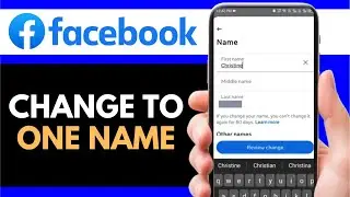 How to Use One Name on Facebook Old or New Account 2025 (UPDATED WAY)