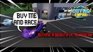 BUYING A SUPERCAR??? | Driving Empire | ROBLOX