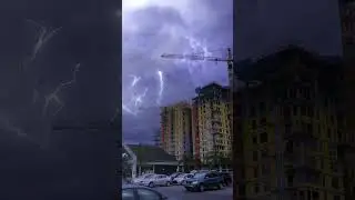 Lightning slow motion  