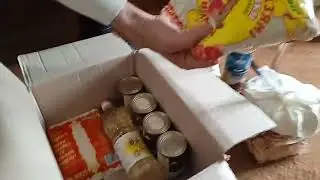 гуманитарная помощь в Запорожье район Бабурка