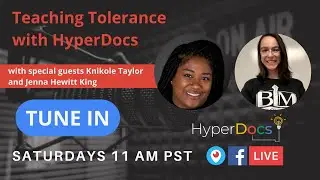 Teaching Tolerance with HyperDocs