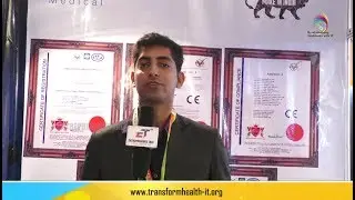Rohit Mhatre  at 8th Revolutionizing Healthcare With IT