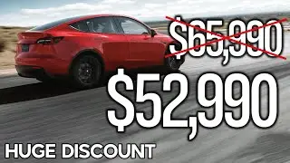 HUGE TESLA PRICE DROP 2023 | Model 3 & Model Y (HUGE DISCOUNT)
