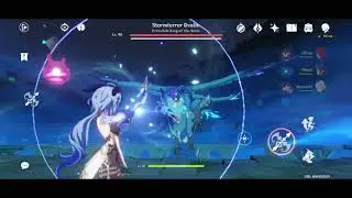 Genshin impact Ganyu Vs Dvalin