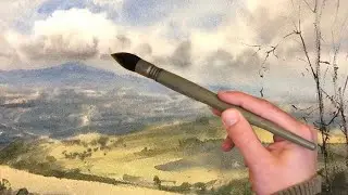 How to Paint a Landscape in Watercolor - Start here!