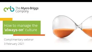 How to Manage the 'Always On' Culture
