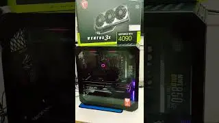 The Gaming desktop of the year 2024 #rtx4090 #coolermaster #desktop #kolkata #emall