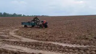 Мотоблок как внедорожник🚜