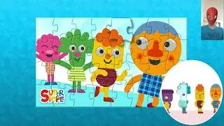 Line Up Noodle & Pals Super Simple Songs Puzzle Top