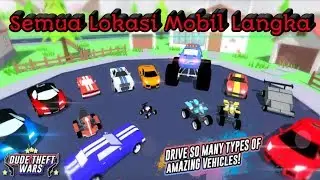 Lokasi Mobil mobil keren!! Dude Theft wars.. Open world sandbox
