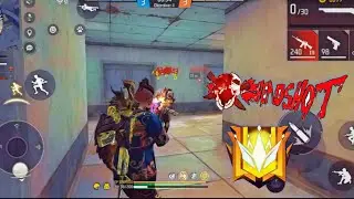 Grandmaster CS rank 1vs 4 Free Fire Clash Squad headshot  | Free Fire free fire  FF Video
