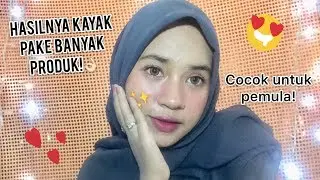 MAKEUPAN CUMA PAKE 3 PRODUK DOANG😱 MAKEUPAN LOW BUDGET! Syntia Pitaloka