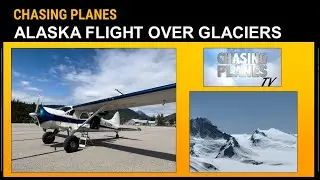 Glacier Flight in Alaska