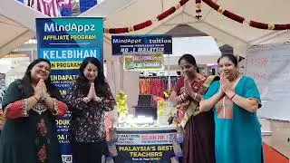 Wishes from our MindAppz Team at the last day promotions @ KL Sentral Deepavali Saravedi Bazar 2025!