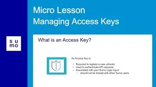 Microlesson: Managing Access Keys (Conceptual)