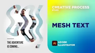 Mesh Text | Adobe Illustrator CC