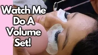How To Do Volume Eyelashe Extensions | Gollee Pro Eyelash Extensions
