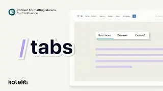 Tabs for Confluence Cloud - Content Formatting Macros for Confluence - old