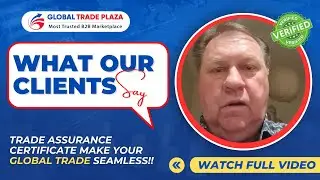 Our Client Has Got His Trade Assurance Certificate With GTP!! | Zealex Limited | #trade #assurance
