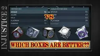Injustice 2 - Guild Mother Boxes VS Regular - Which Ones Are Better? (400 Boxes)