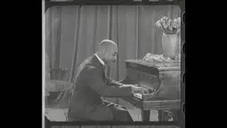 Jazz Pianist Eubie Blake Performing (1923) | Early Sound Film of a Black Artist