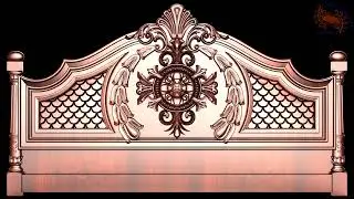 Latest 3d bed design l Free 3D bed Design(Rlf or Art) File l Shojibcottage