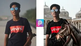 Horse Boy Photo Editing In PicsArt || PicsArt Photo Editing Tutorial Step By Step In Hindi ||