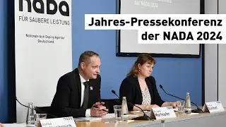 Jahres-Pressekonferenz der NADA 2024