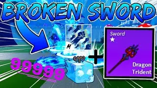 Godhuman + Ice + Dragon Trident 1 Shot combo ( OP )