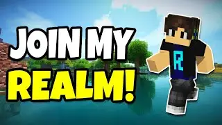 JOIN My Minecraft Survival Realm! | Realm's SMP Episode 1 | 1.17 [XBOX, PS5, PE, BEDROCK]